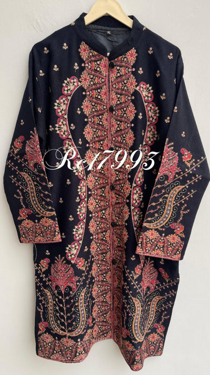 Embroidery winter stylish winter jacket Rc17993