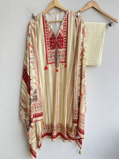 Muslin Printed Unstitched Ladies Suit RC18615 – view 5