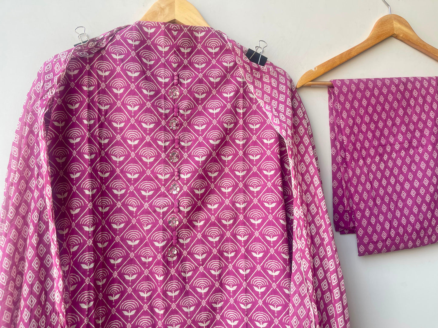Pure cotton printed ladies unstitched suit Rc19006