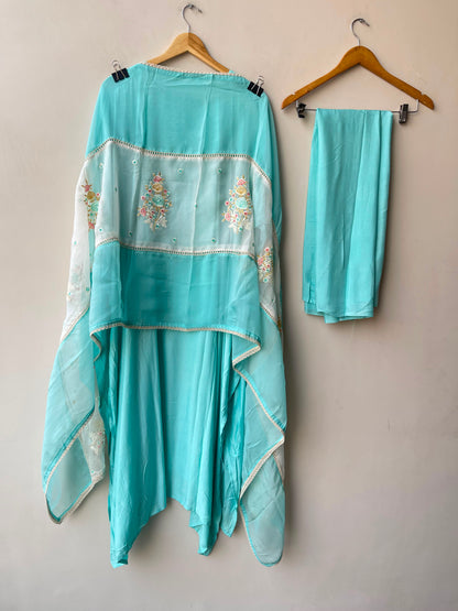 Mul chanderi unstitched ladies suit Rc19181