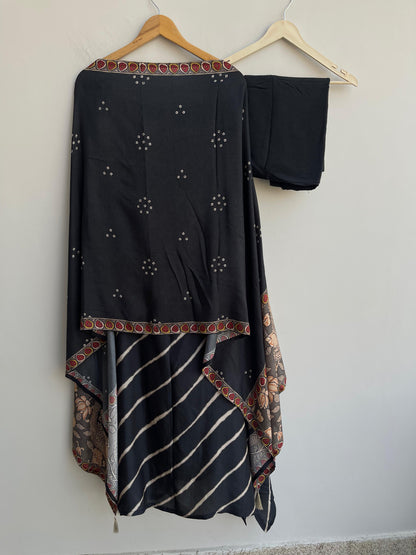 Pure silk printed unstitched ladies suit Rc18543 (c)