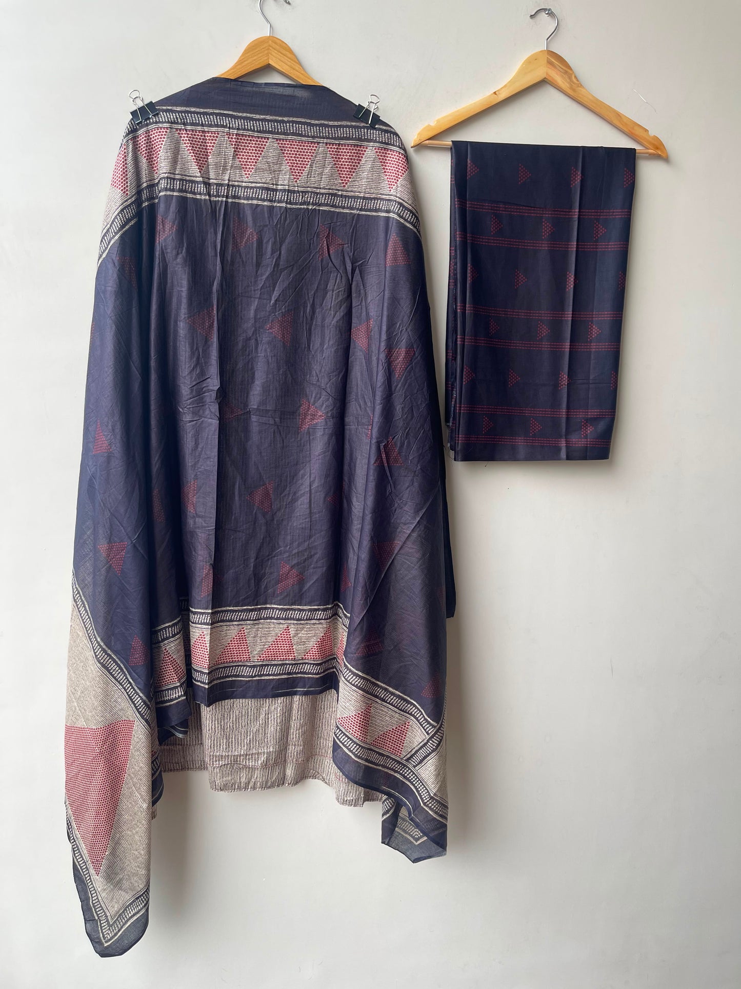 Cotton printed unstitched ladies suit Rc19194