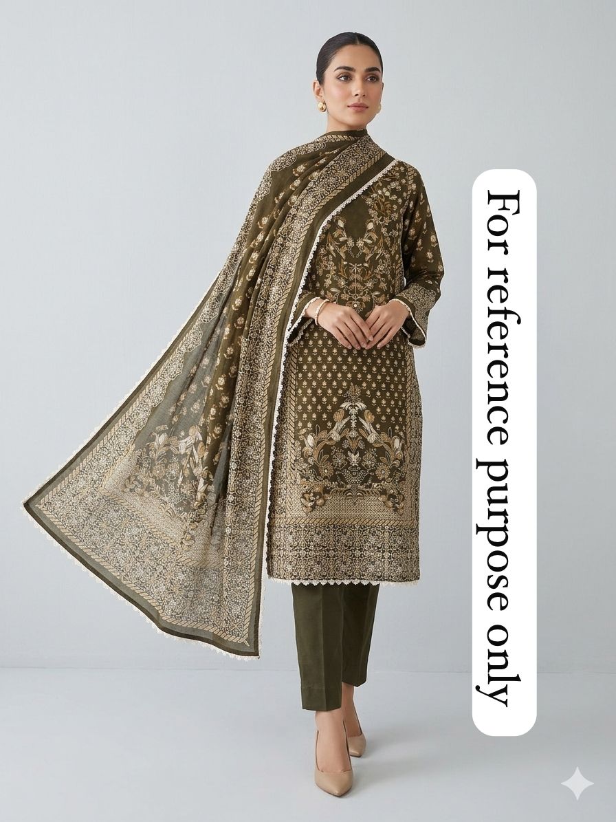 Cotton Printed Unstitched Ladies Suit RC18838 – view 2