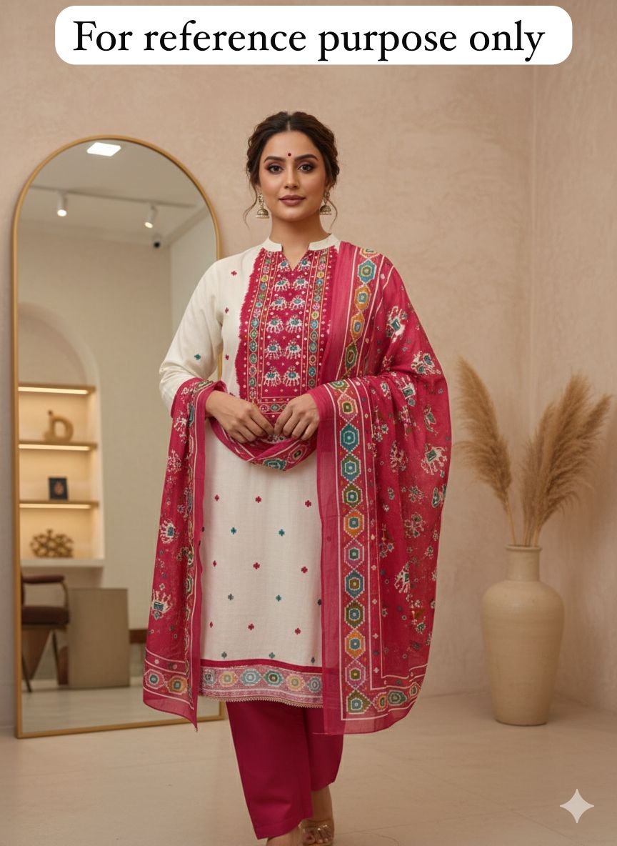 Cotton Unstitched Ladies Suit RC-18434 – view 4