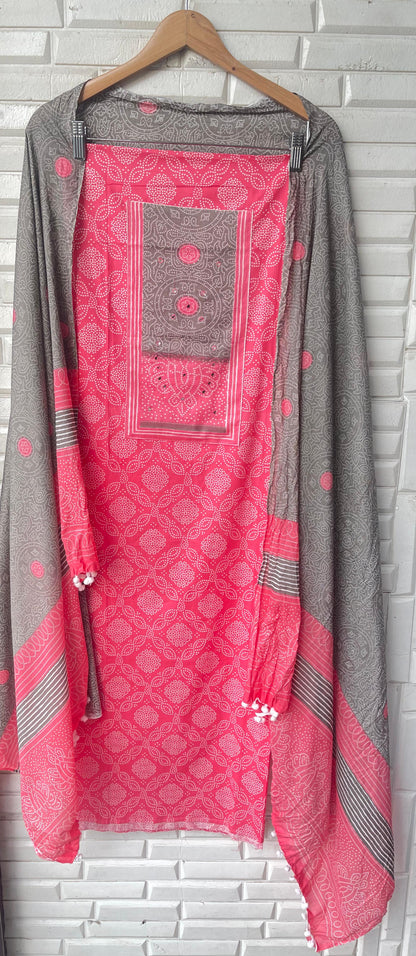 Cotton unstitched ladies suit Rc17580 (b)