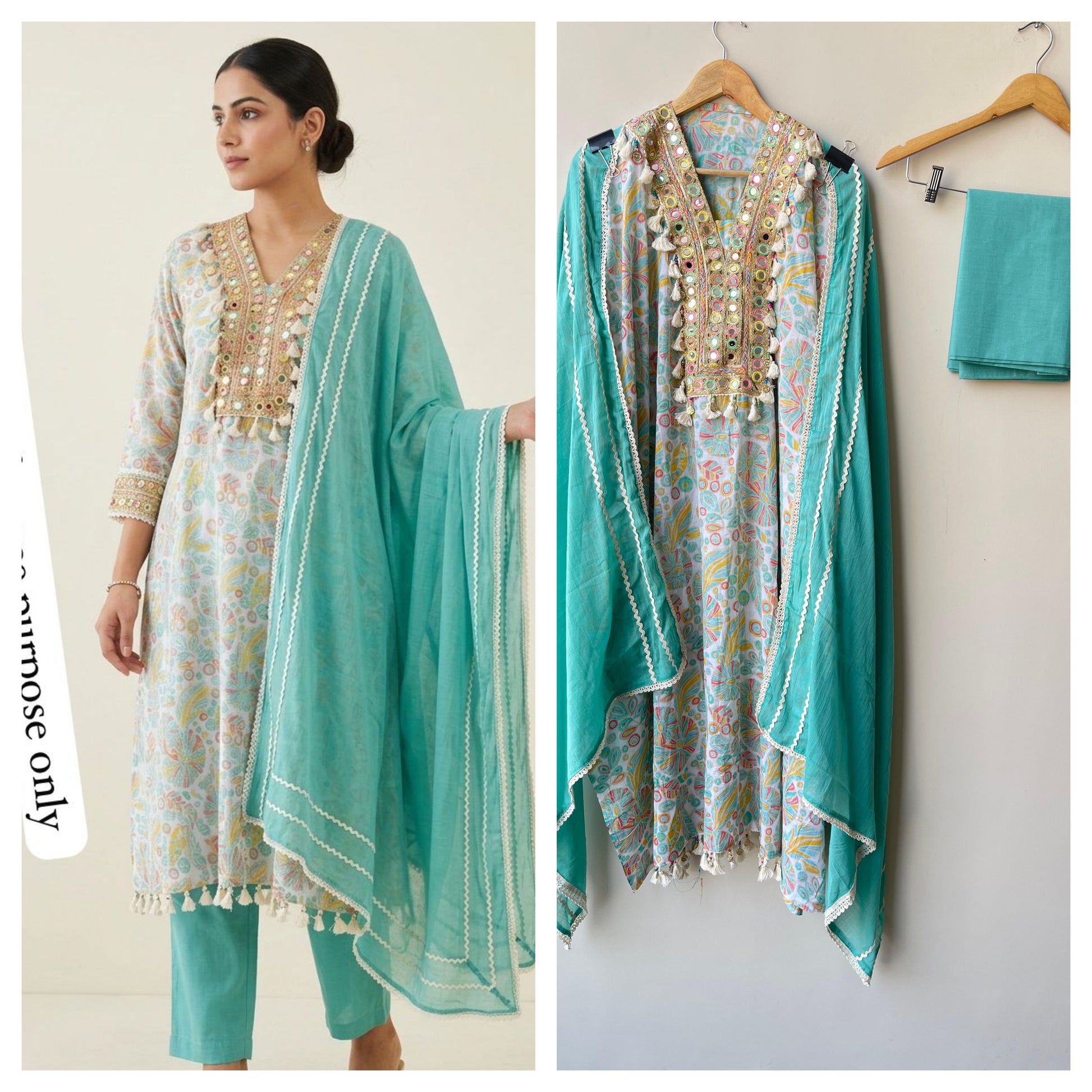 Soft Cotton Printed Unstitched Ladies Suit RC-18844(A)
