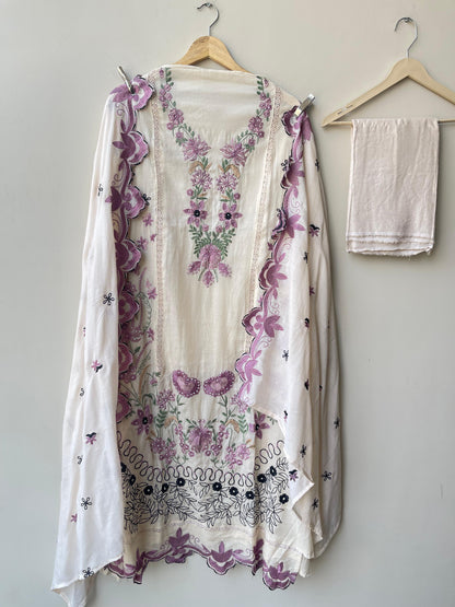 Mul chanderi unstitched ladies suit Rc18916 (a)
