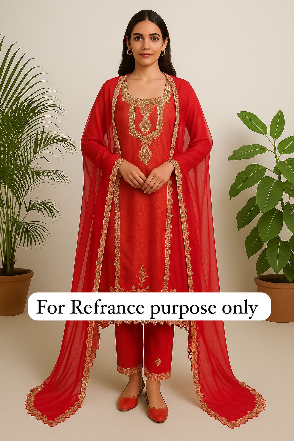 Shimmer silk unstitched ladies suit Rc17672