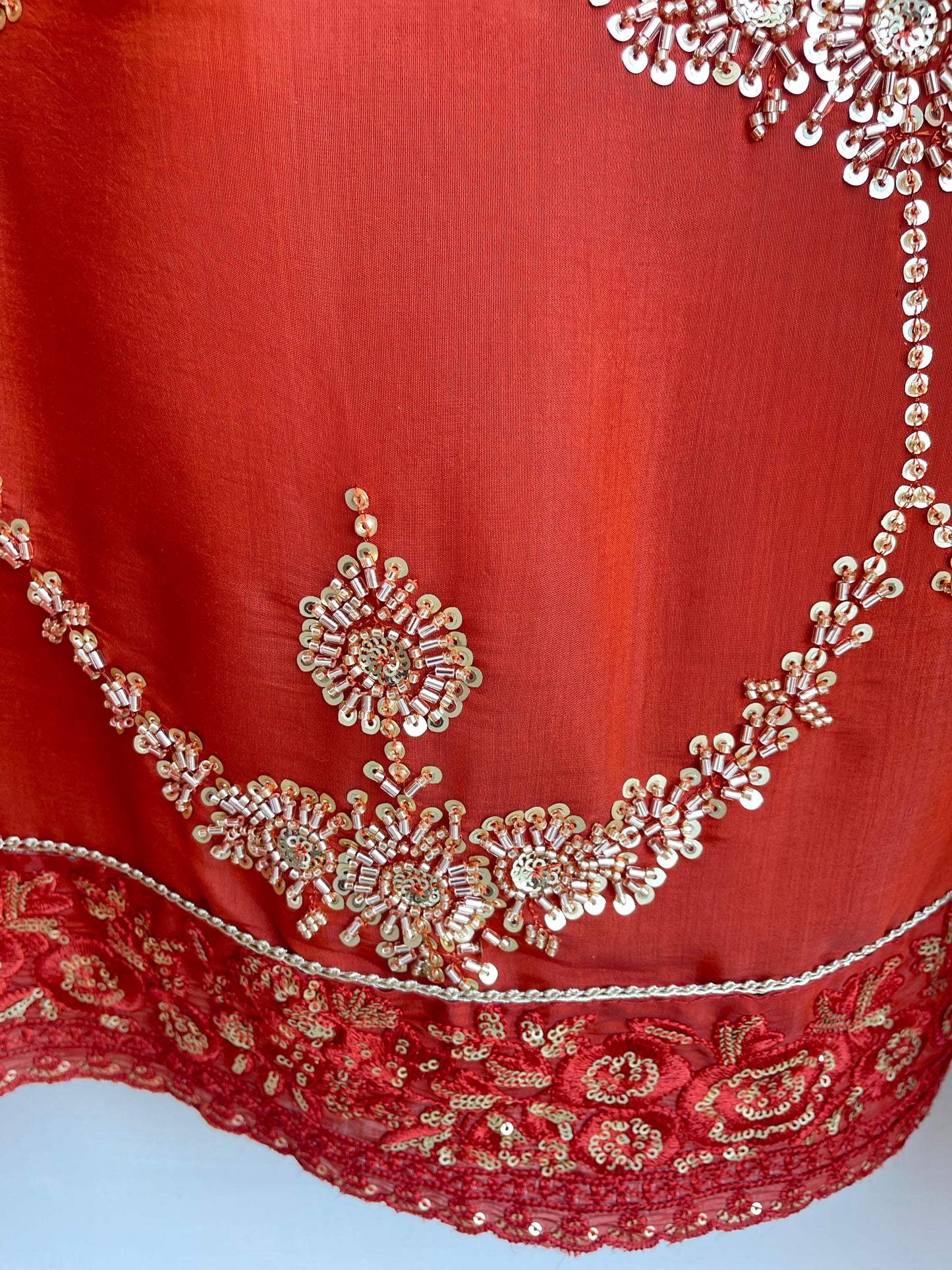 Soft organza unstitched ladies suit Rc17886 (b)