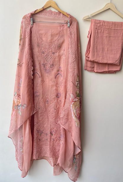 Organza Unstitched Ladies Suit RC-18802 (b) – view 7