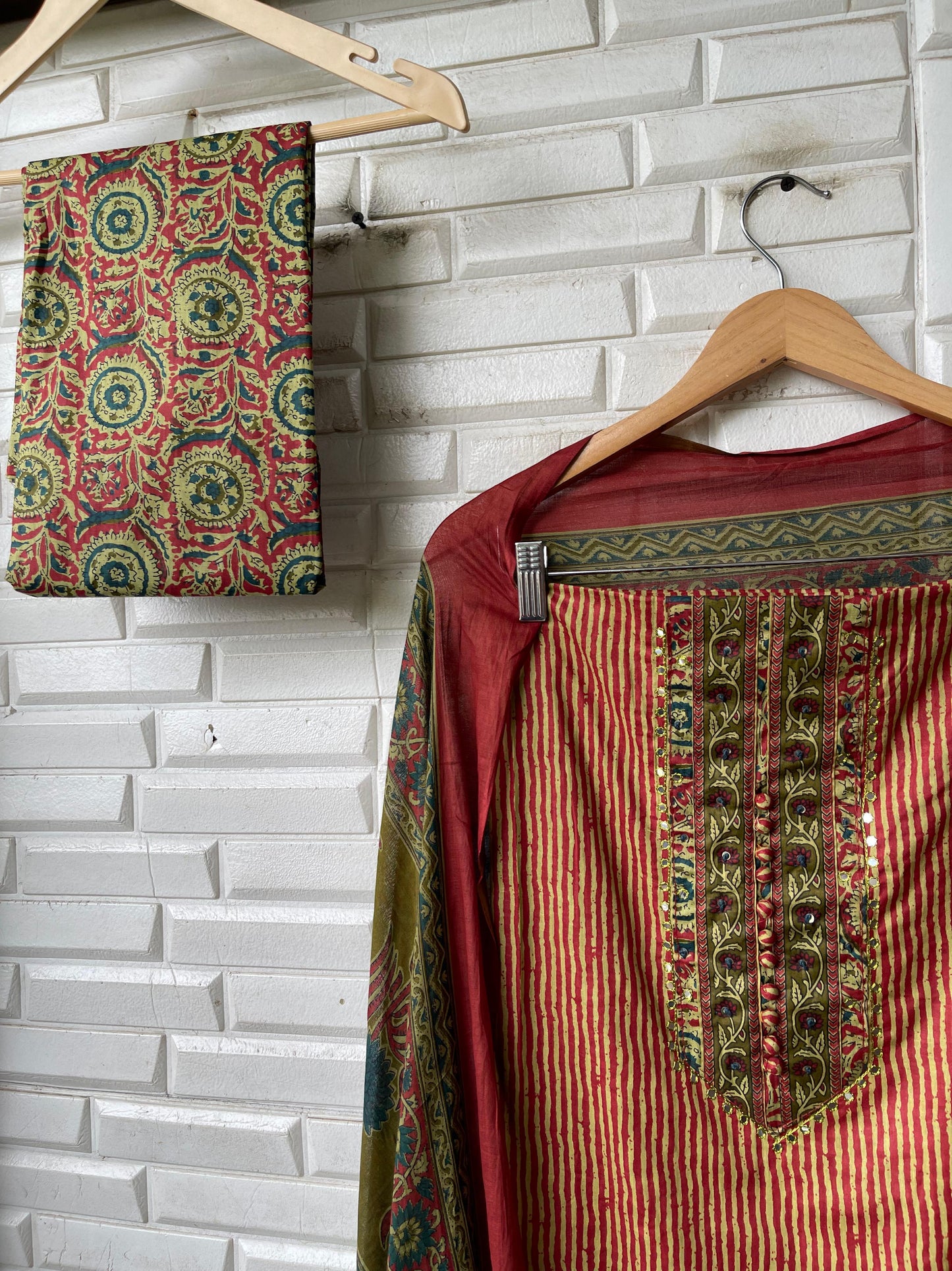 Cotton unstitched ladies suit Rc17287 (b)