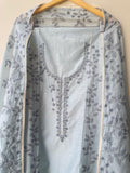 Mul Chanderi Unstitched Ladies Suit RC-18739