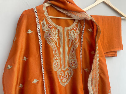 Shimmer silk unstitched ladies suit Rc17901 (a)