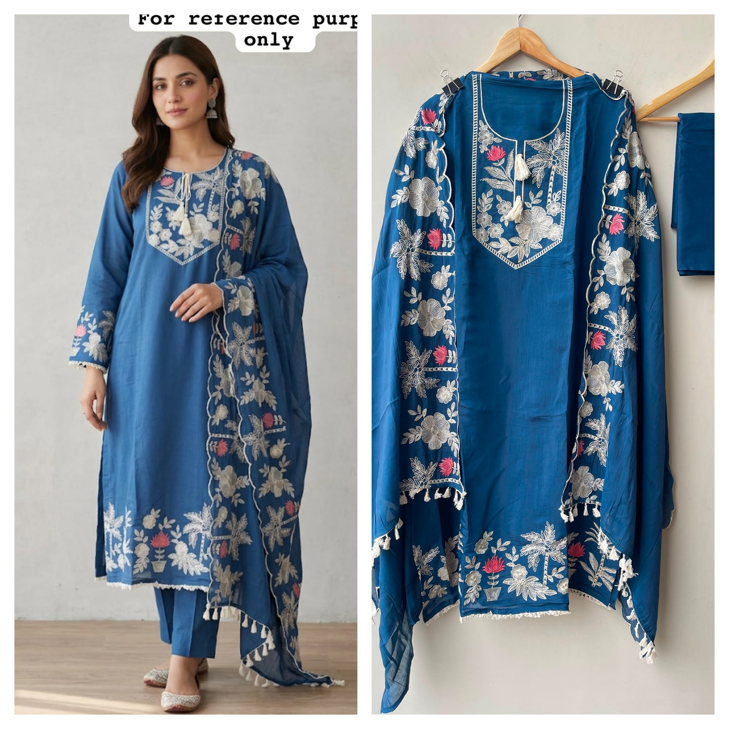 Mul cotton unstitched ladies suit Rc19212