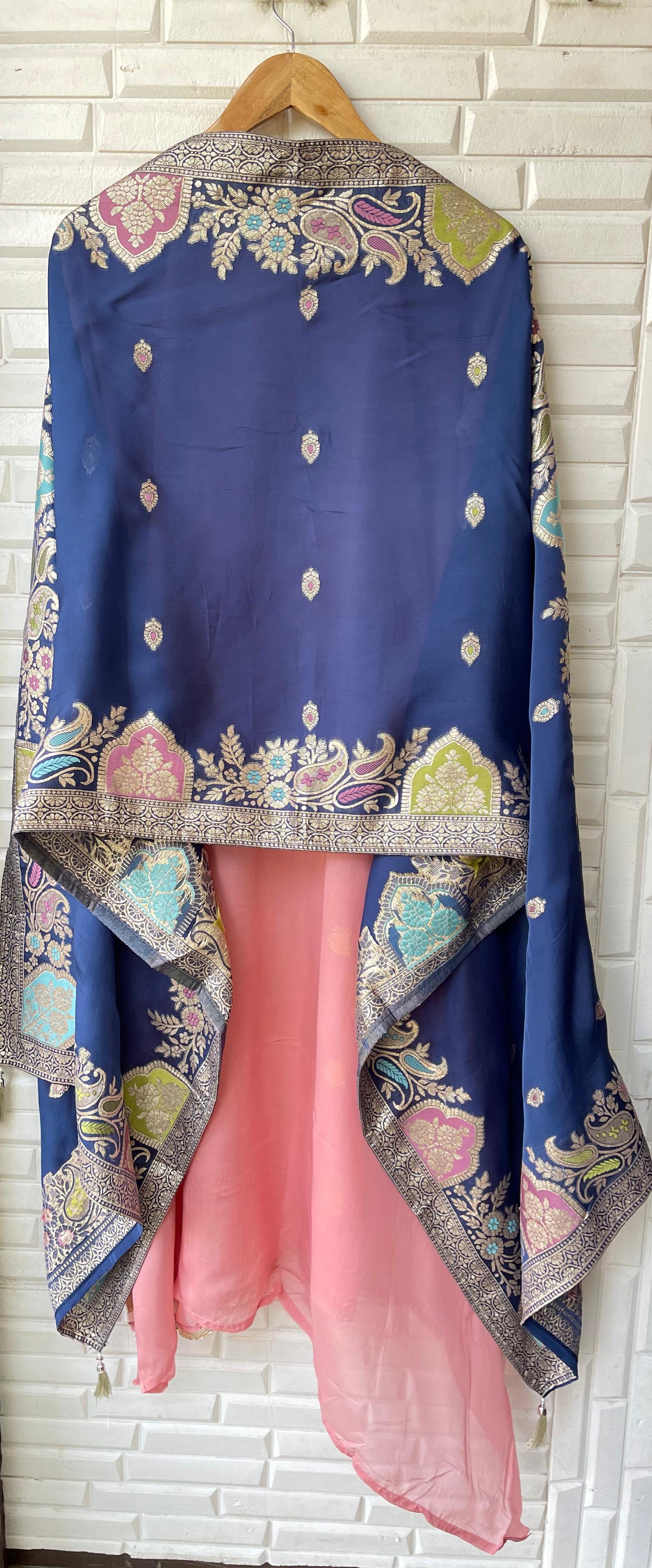 Organza unstitched ladies suit Rc15604