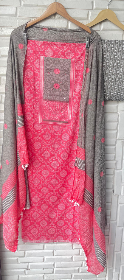 Cotton unstitched ladies suit Rc17580 (b)