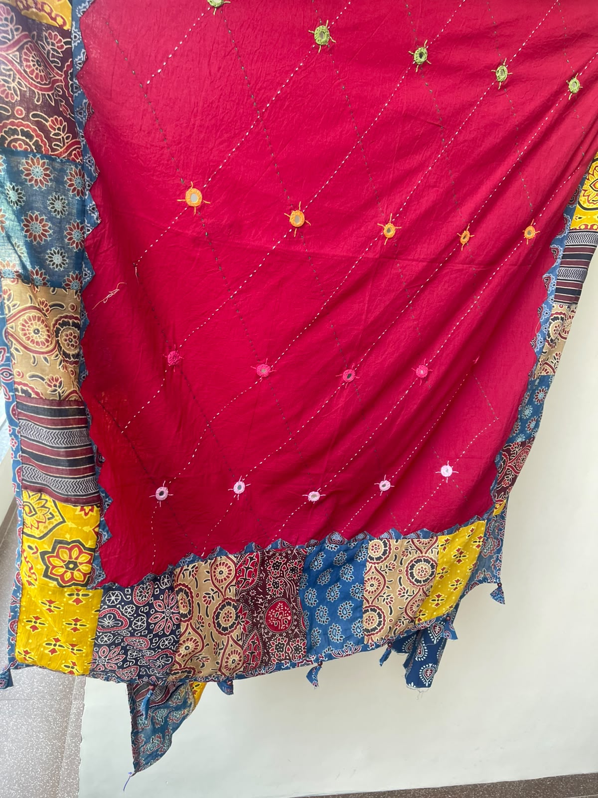 Pure cotton printed ladies unstitched suit Rc19004