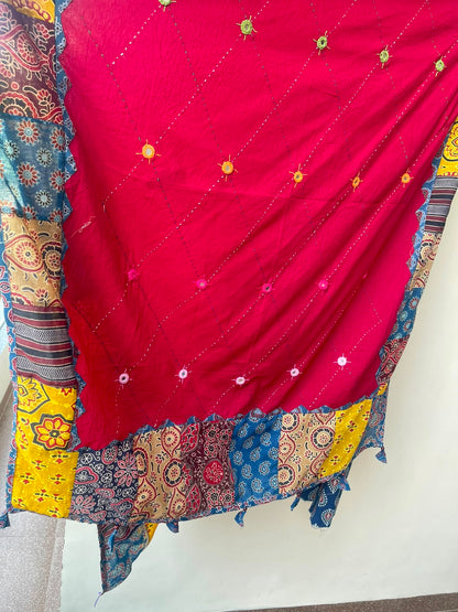 Pure cotton printed ladies unstitched suit Rc19004