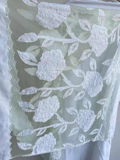 Mul chanderi unstitched ladies suit Rc18494 (a)