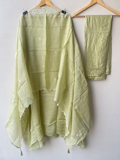 Organza unstitched ladies suit Rc19310 (a)