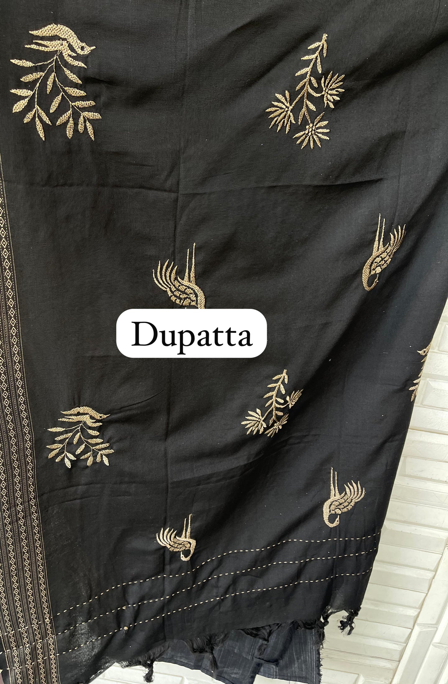 Mul chanderi unstitched ladies suit Rc18404