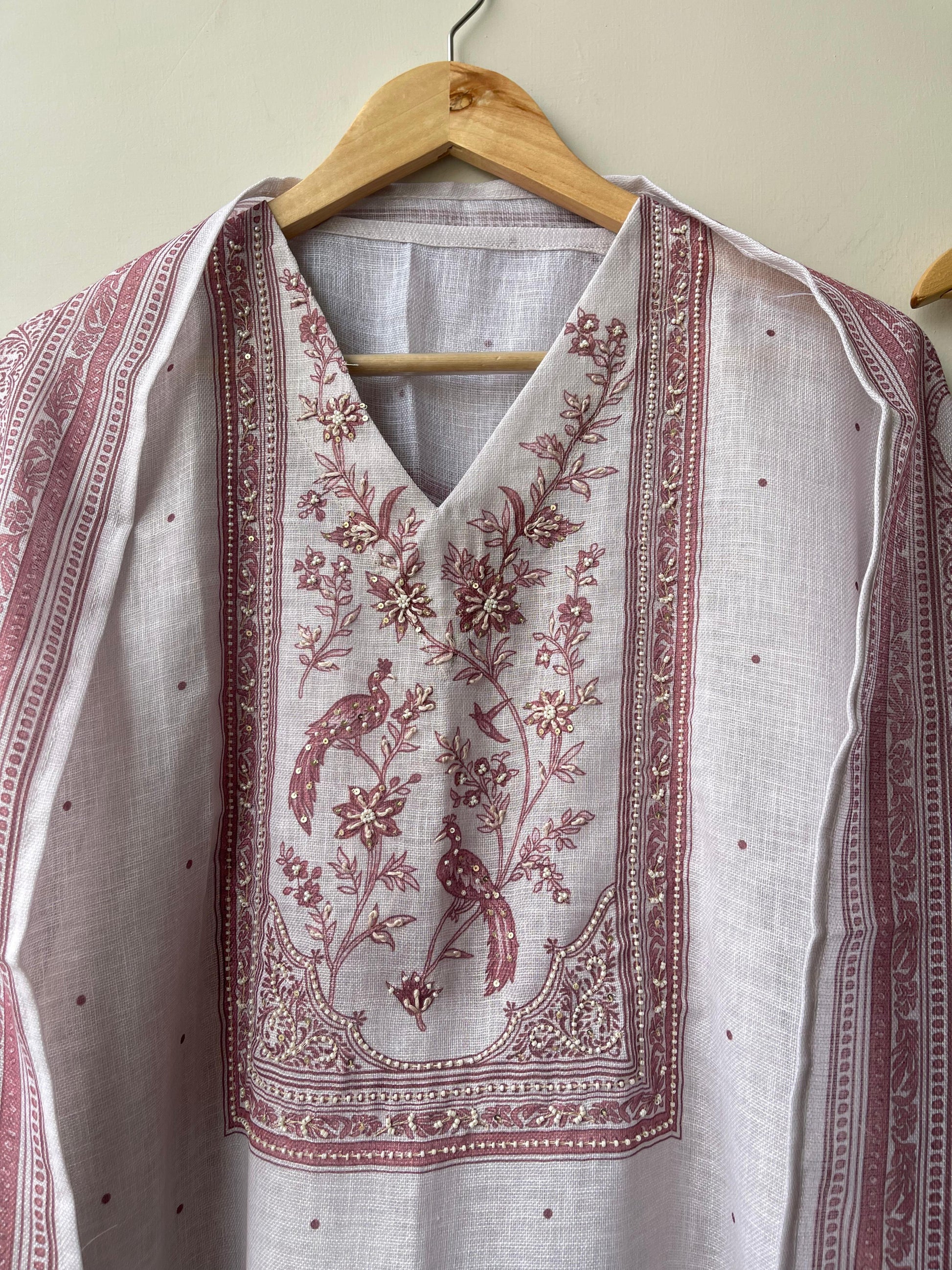 Fine Linen Printed Unstitched Ladies Suit RC-18766 (a) – view 6