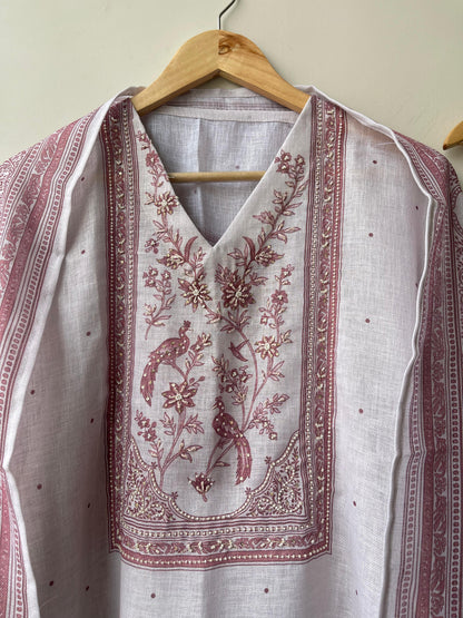Fine Linen Printed Unstitched Ladies Suit RC-18766 (a) – view 6