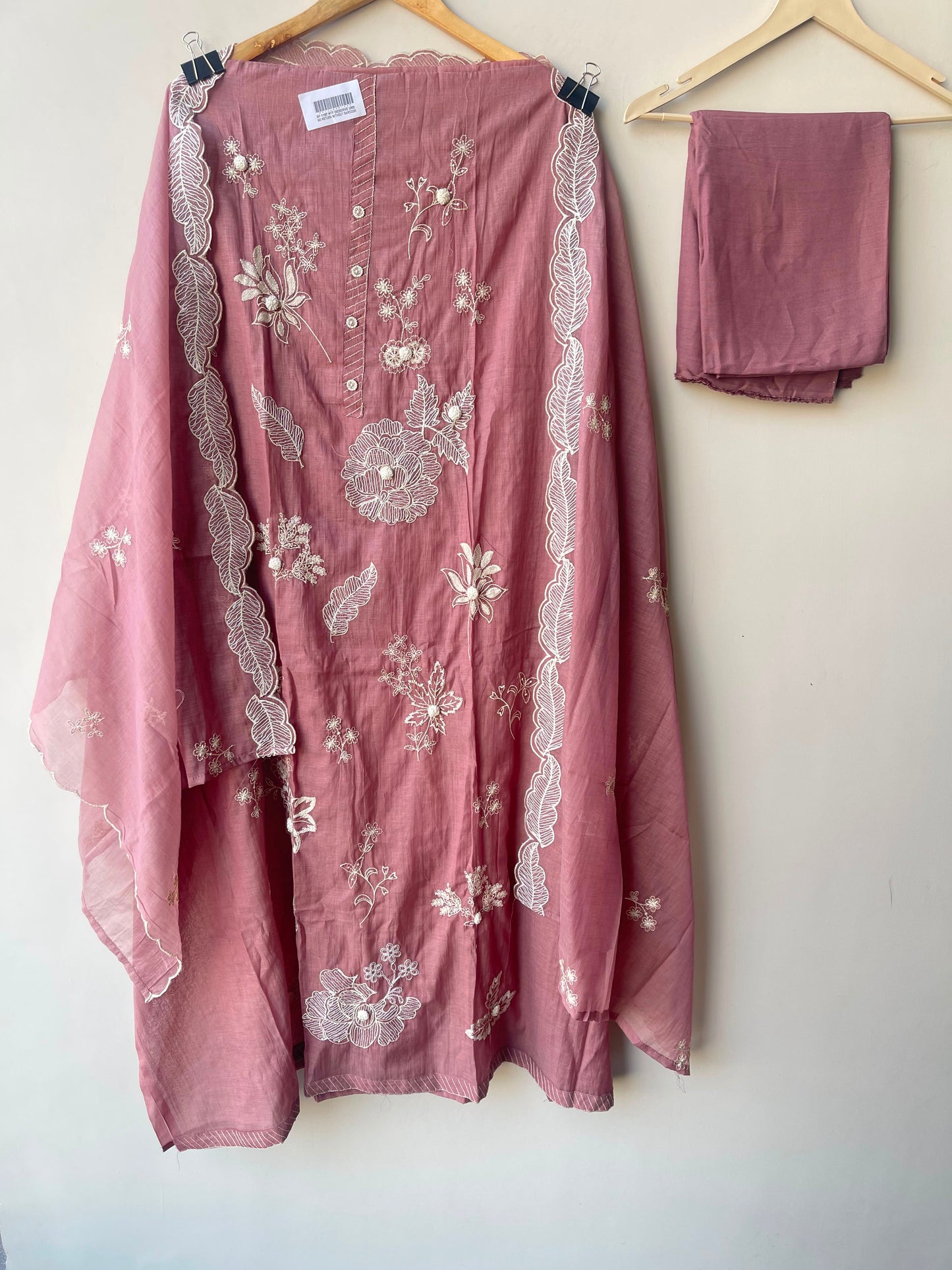 Mul chanderi unstitched ladies suit Rc18974