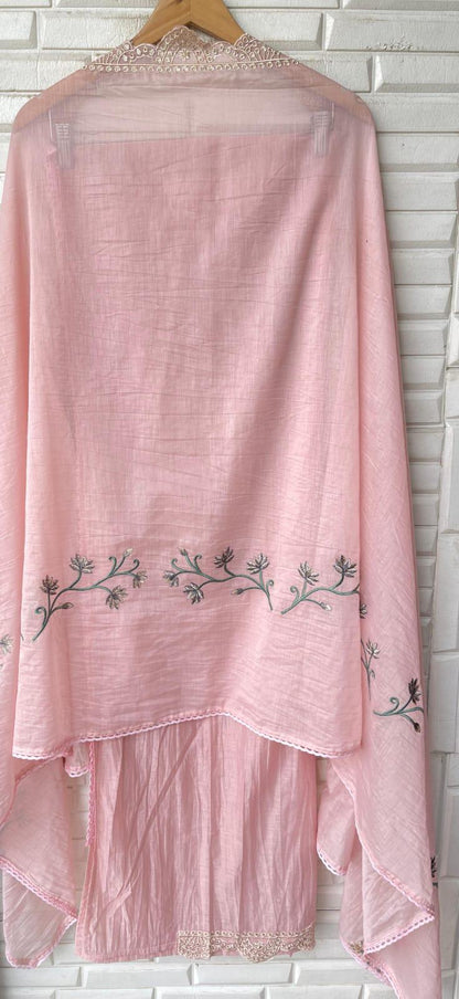 Mul chanderi unstitched ladies suit Rc17188