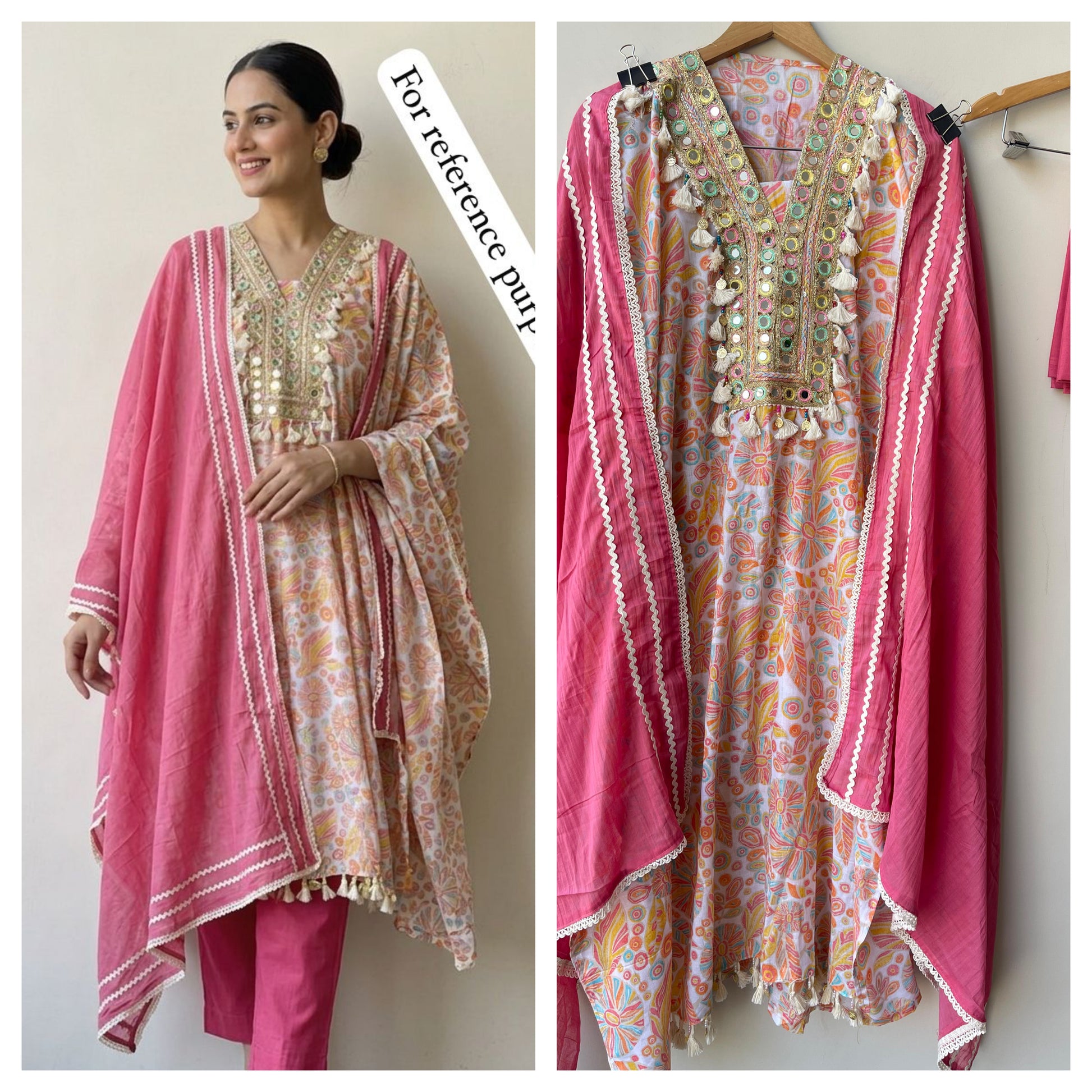 Soft Cotton Printed Unstitched Ladies Suit RC-18844(B)
