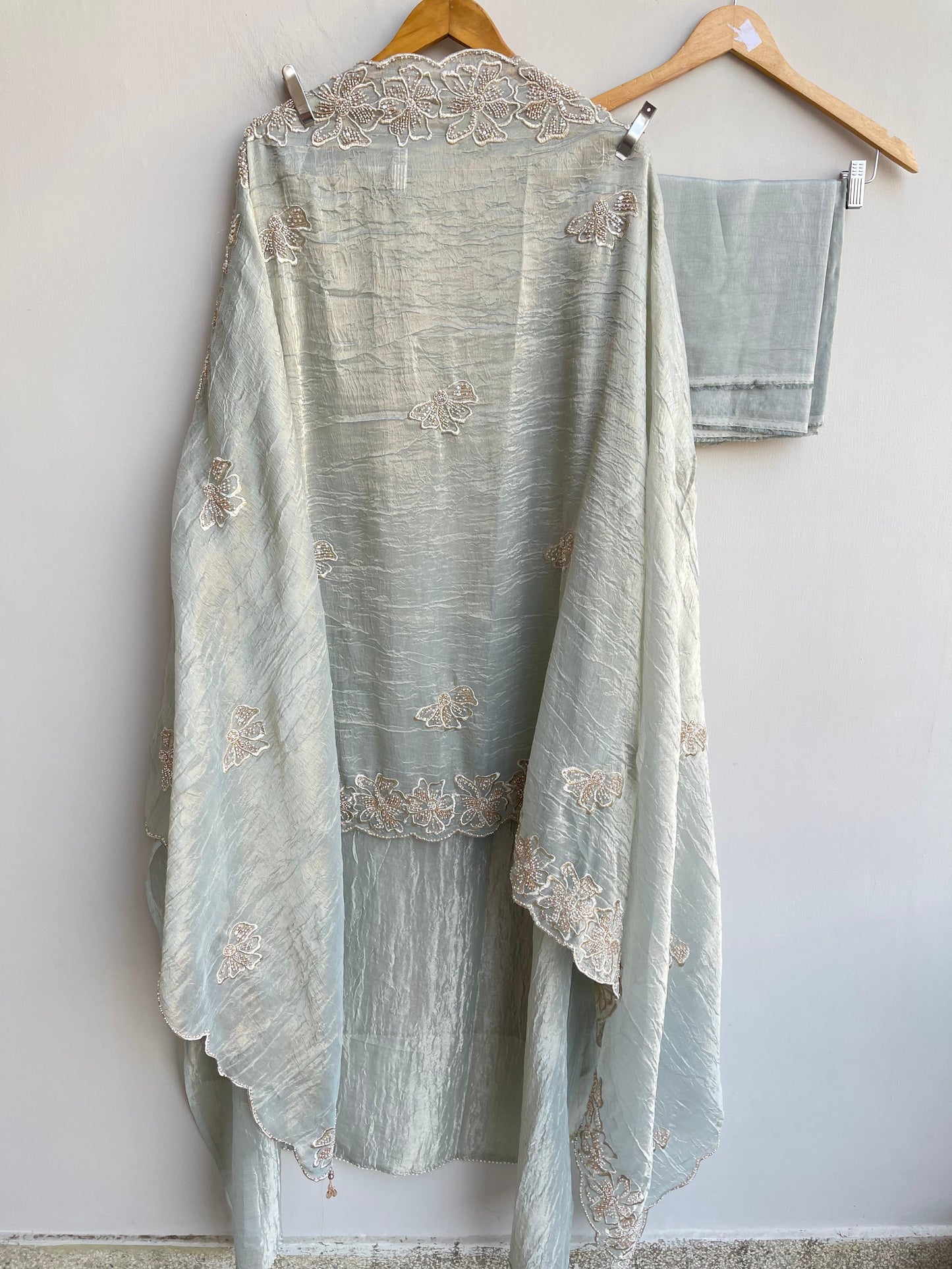 Pure crushed tissue ladies unstitched suit Rc18429 (b)