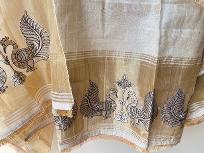Exclusive mul chanderi ladies unstitched suit Rc18934