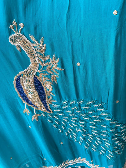 Organza unstitched ladies suit Rc17550 (c)