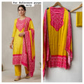 Gajji silk printed unstitched ladies suit Rc19236 (a)
