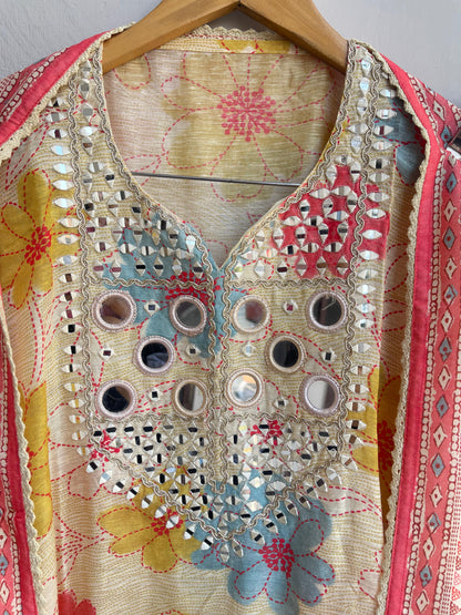 Pure Linen Printed Unstitched Ladies Suit RC-18460 – view 5