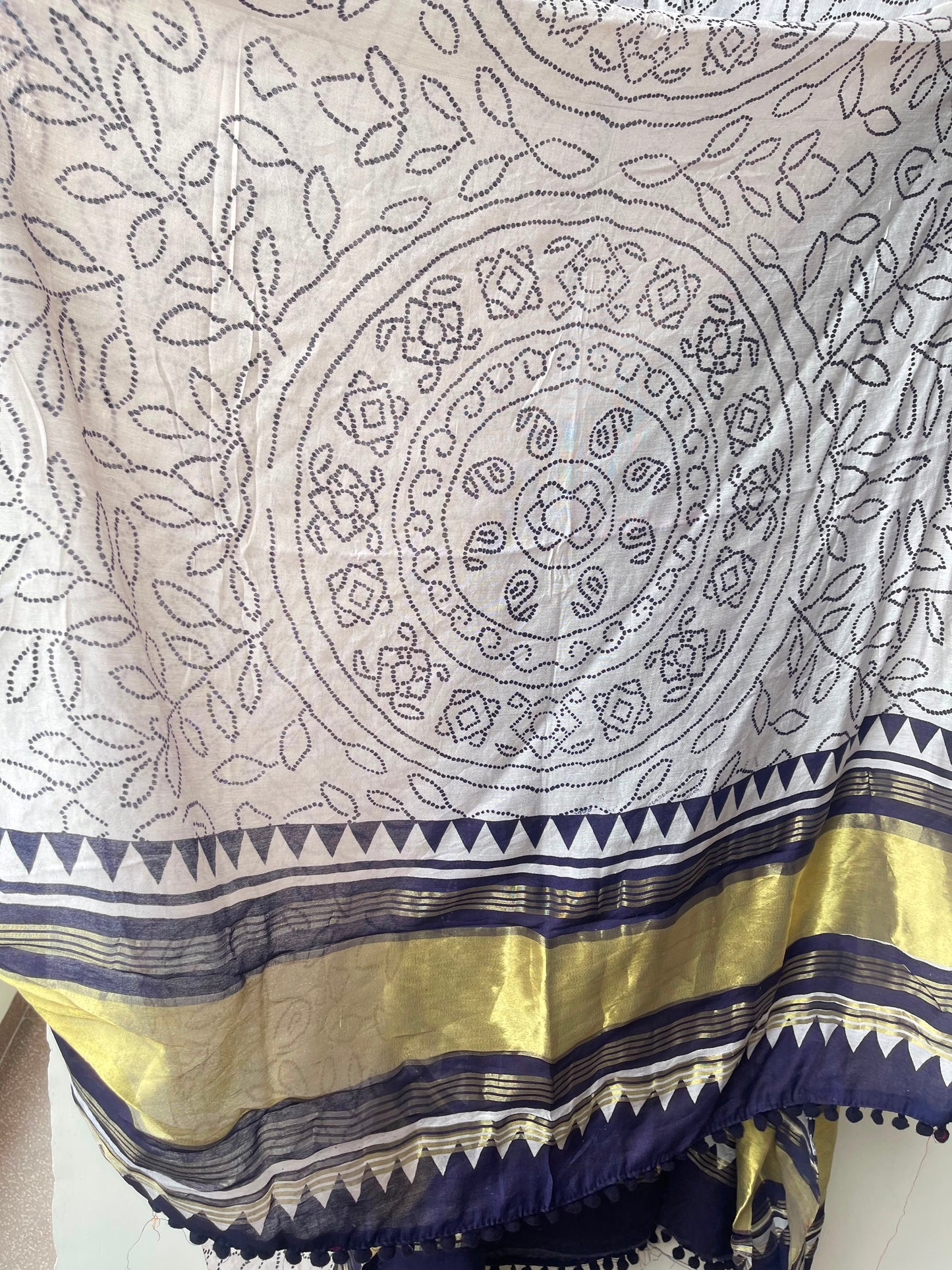 Gajji silk printed unstitched ladies suit Rc19272 (b)
