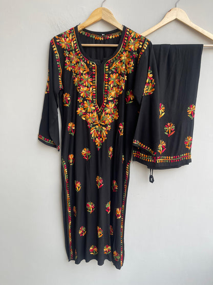 Georgette Cotton Readymade Ladies Coord Set RC-18616 – view 6