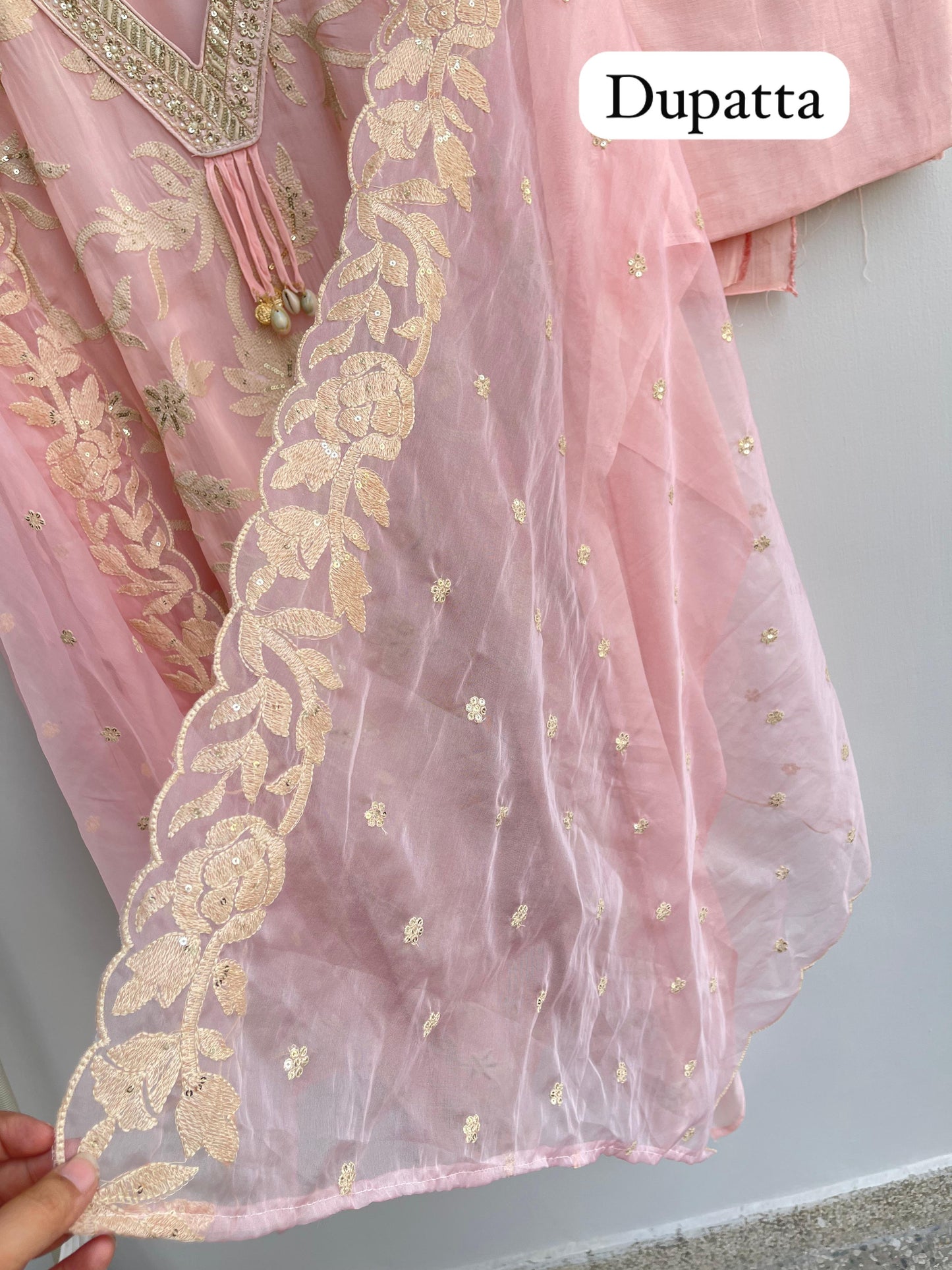 Organza unstitched ladies suit Rc17936 (a)