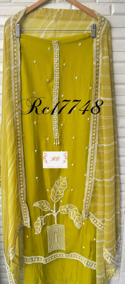 Pure Burberry unstitched ladies suit Rc17748