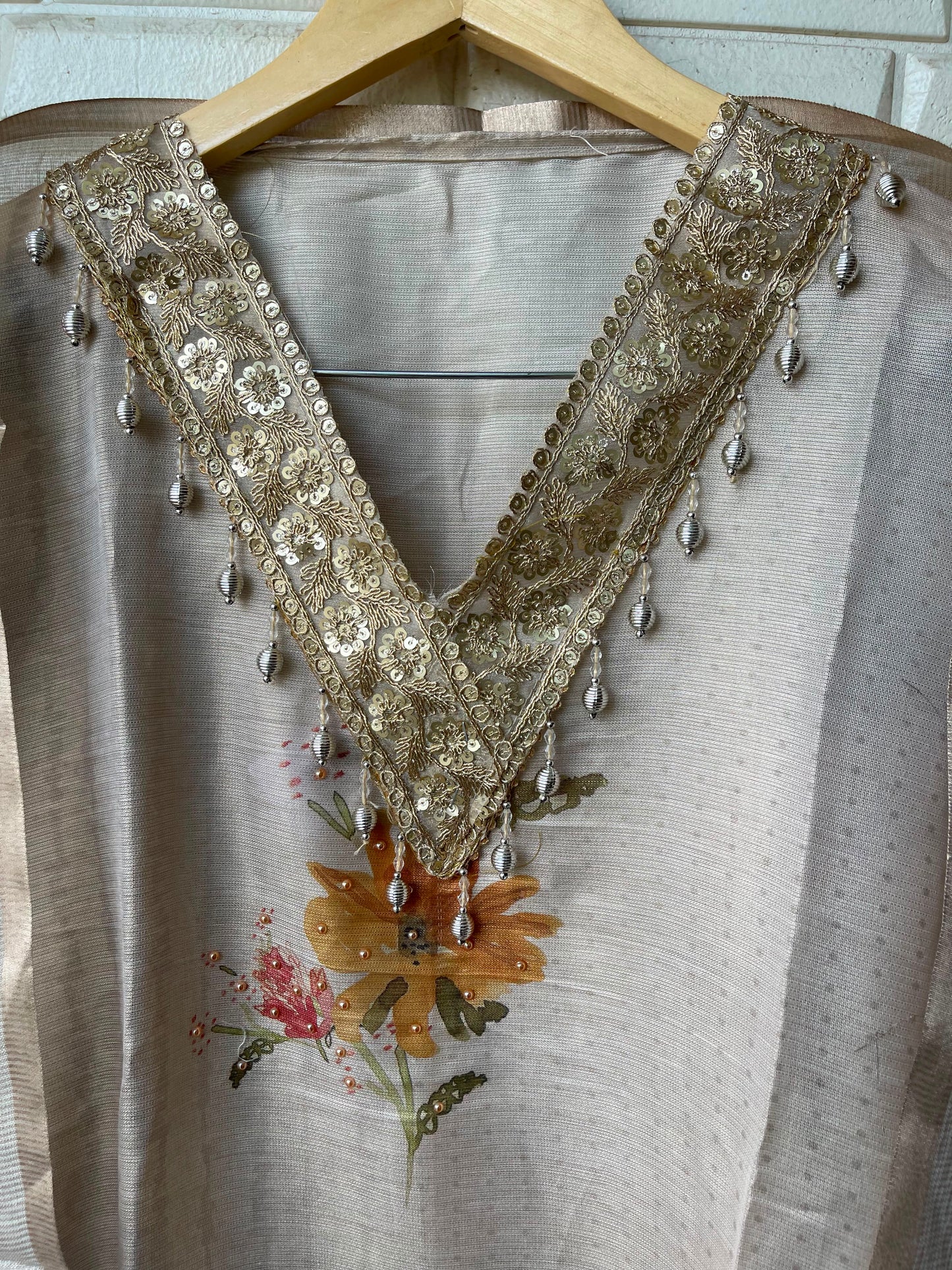 Shimmer linen printed ladies unstitched suit Rc19294