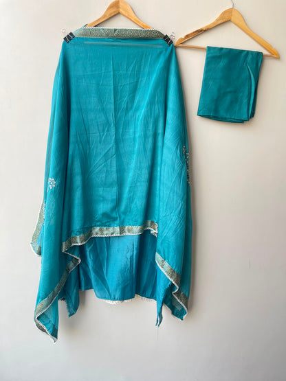 Mul chanderi unstitched ladies suit Rc18953