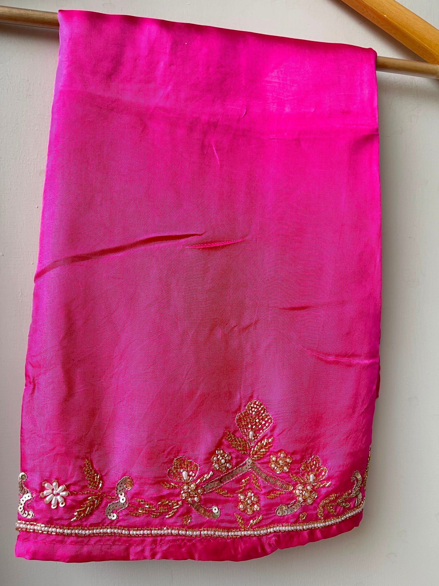 Fine organza unstitched ladies suit Rc19234