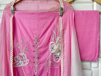 Mul chanderi unstitched ladies suit Rc17440 (b)