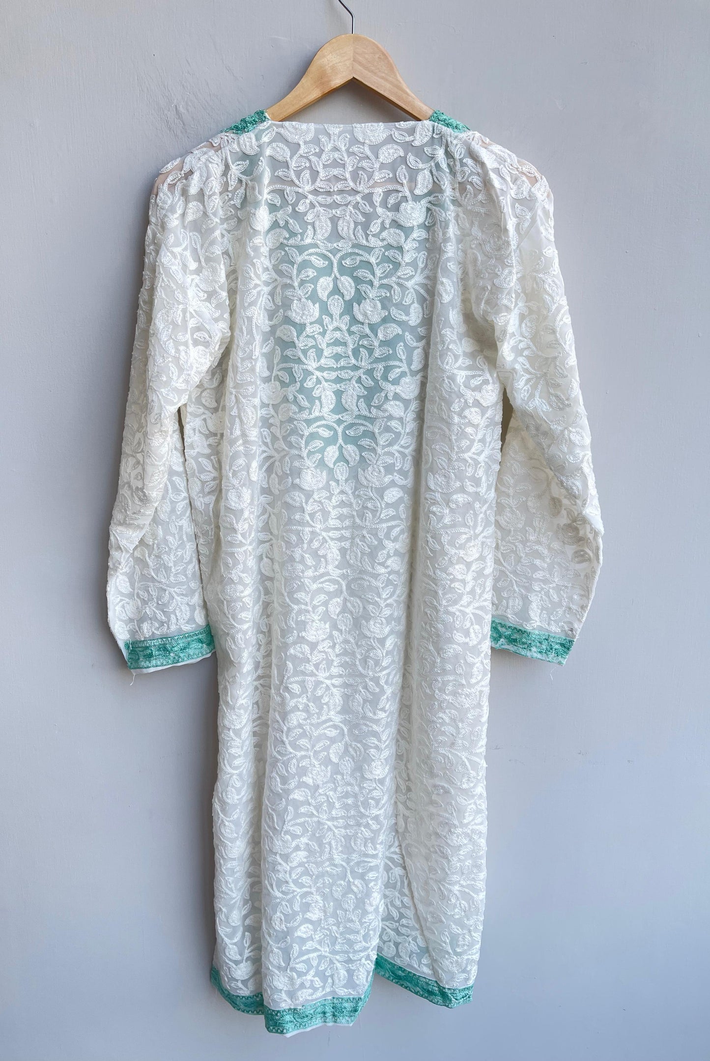 Resham Embroidered Ladies Readymade Kurta RC-18426 (a) – view 2