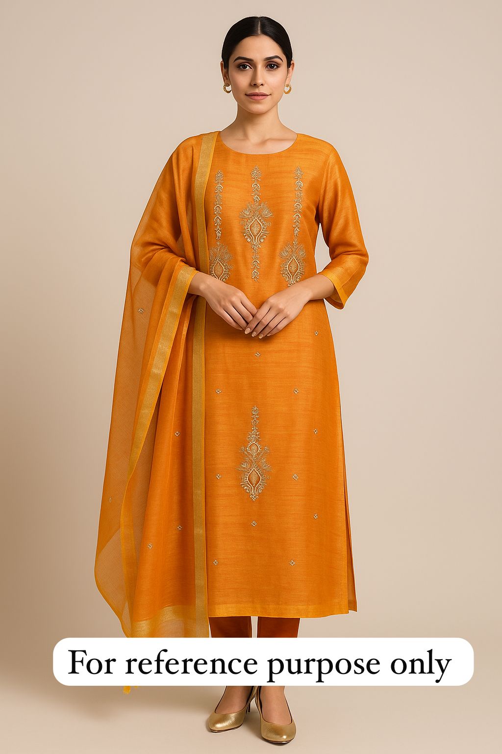 Shimmer linen silk unstitched ladies suit Rc17802 (b)