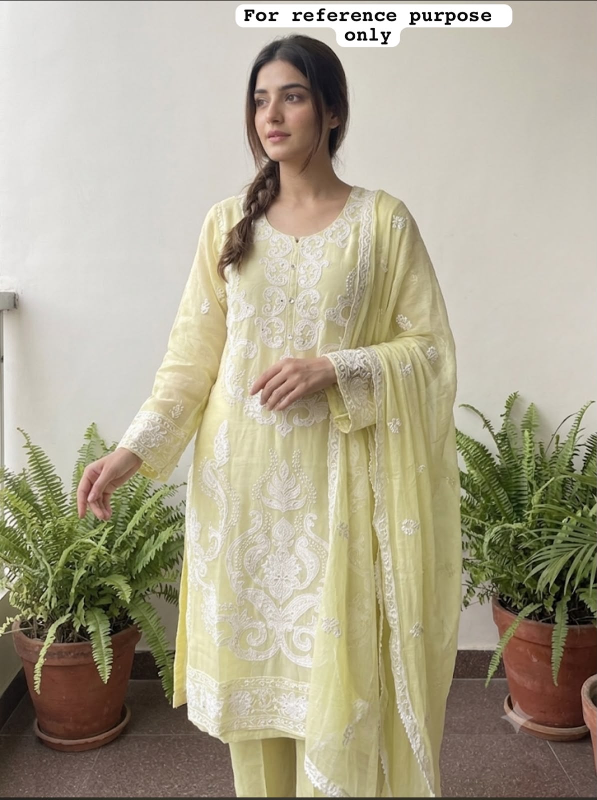 Organza Tuile fabric ladies unstitched suit Rc19131 (a)