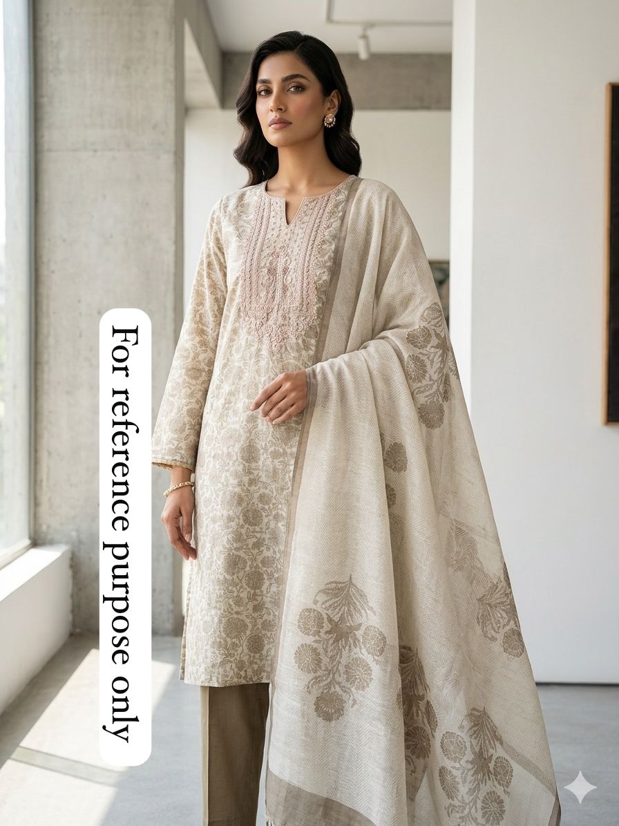 Shimmer Linen Unstitched Ladies Suit RC18700 (b) – view 2