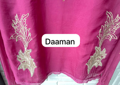 Organza Unstitched Ladies Suit Rc17369(b)