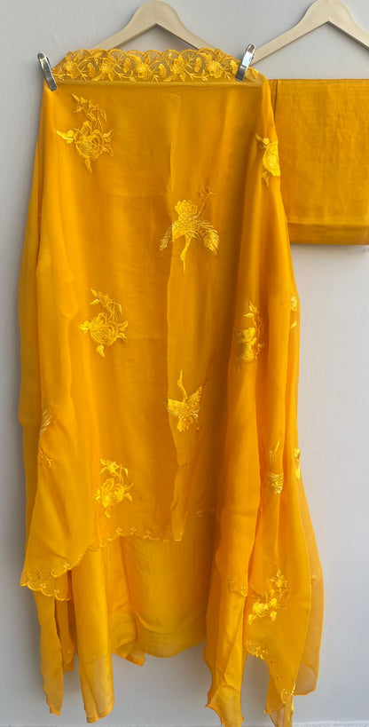 Crape silk unstitched ladies suit Rc17893 (a)