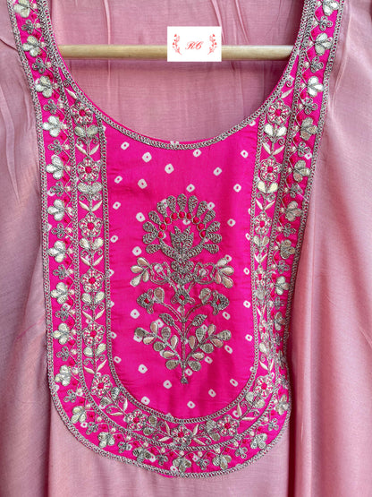 Silk fabric unstitched ladies suit Rc17873